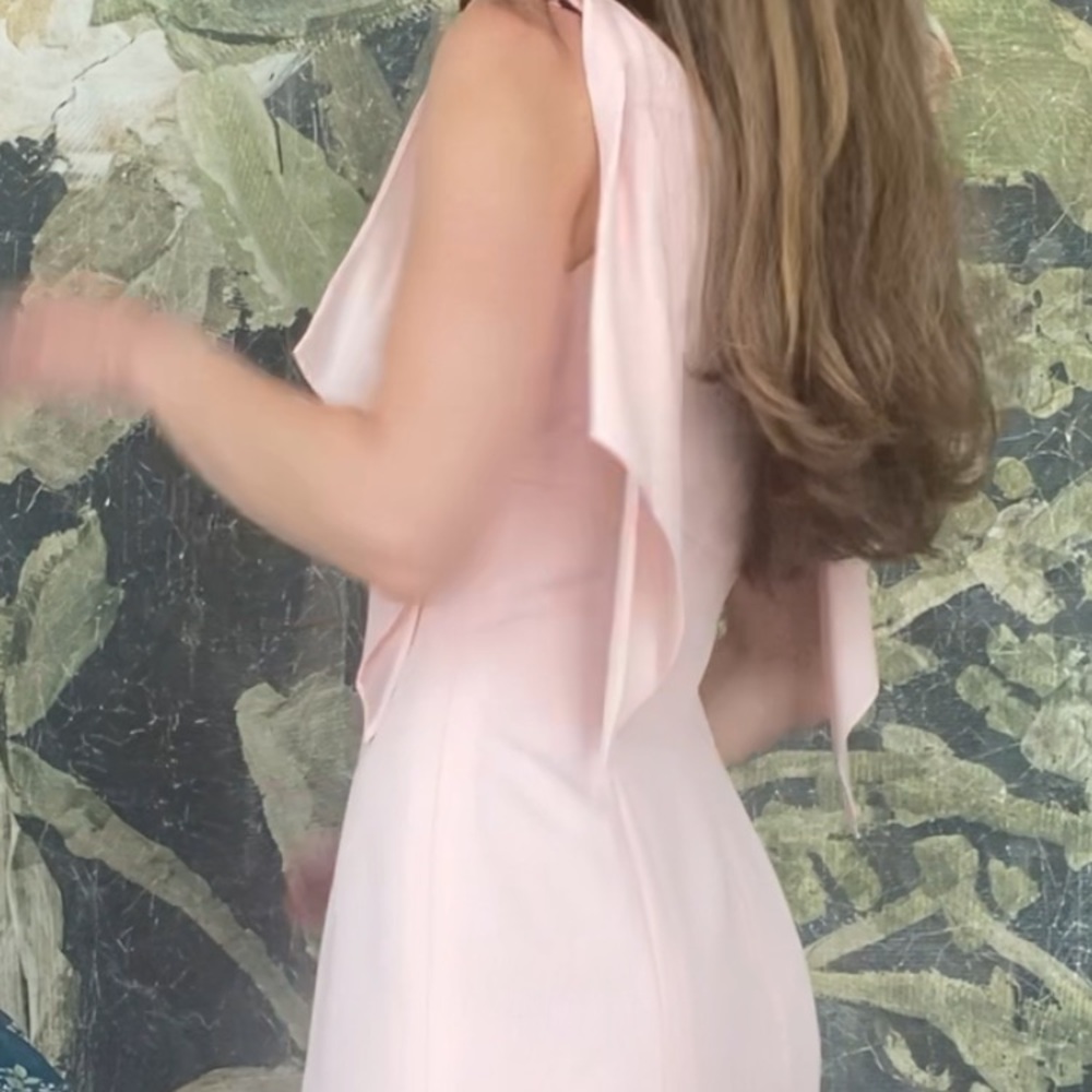 Vintage Gillia Light Pink Strapless Dress